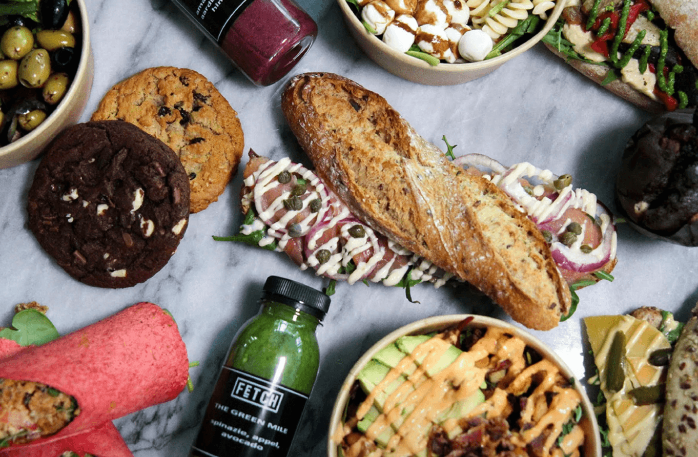 Verse lunch en smoothies in SPOT Amsterdam